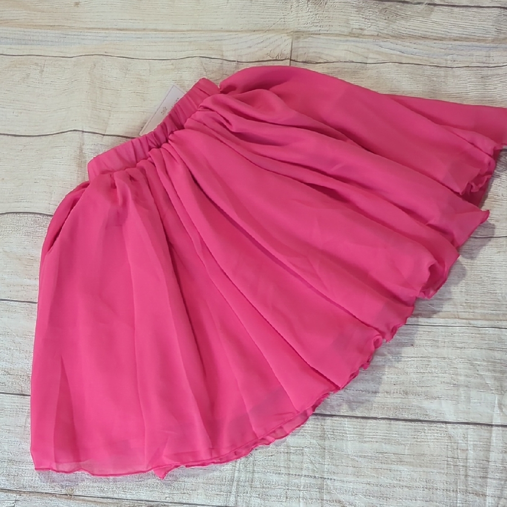 Vibrant Pink Kids Skirt